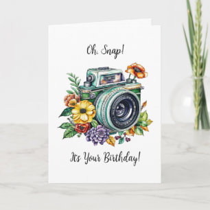 Tarjeta Oh, Snap   ¡Es tu cumpleaños!
