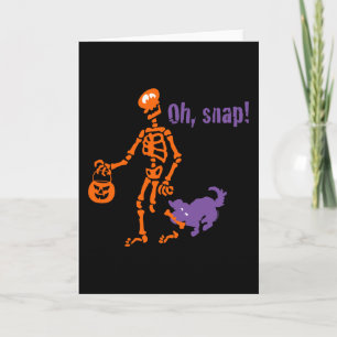 Tarjeta Oh, Snap Skeleton