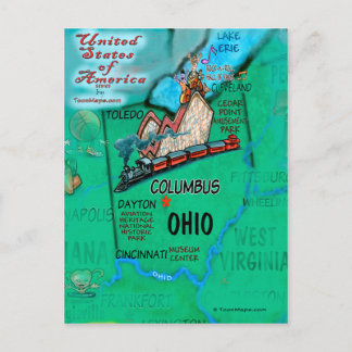 Tarjeta Ohio USA