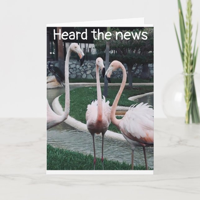 TARJETA OÍSTE QUE ESTÁS CELEBRANDO EL CUMPLEAÑOS "40" (Anverso)