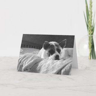 Tarjeta Ojalá estuvieras aquí.