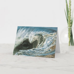 Tarjeta Ojo del espacio en blanco Notecards de la tormenta