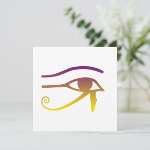Tarjeta Ojo dorado de Horus