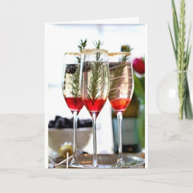 TARJETA ***OJOS A LOS FESTIVOS DE LOS NAVIDADES/AÑO NUEVO (Anverso)