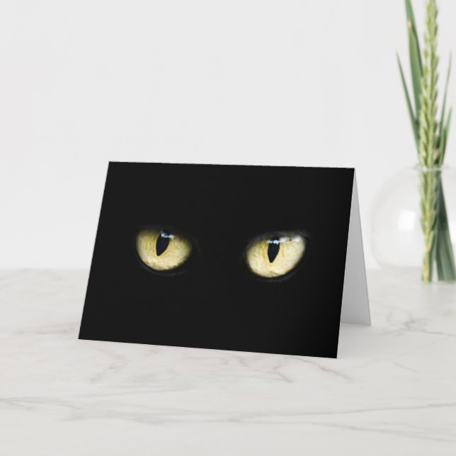 Tarjeta Ojos de gato (Anverso)