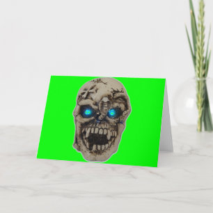 Tarjeta ojos demonios