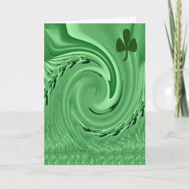 Tarjeta Ojos irlandeses (Anverso)