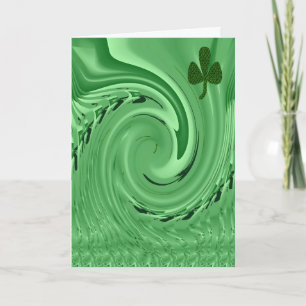 Tarjeta Ojos irlandeses