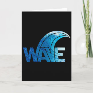 Tarjeta Ola Azul Vota Presidente Democrático Resiste a Tru