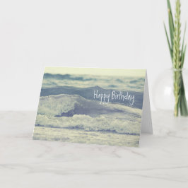 Tarjeta Ola Tidal de los Grandes Lagos del Lago Michigan