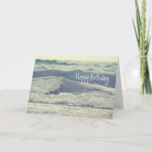 Tarjeta Ola Tidal de los Grandes Lagos del Lago Michigan