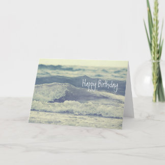 Tarjeta Ola Tidal de los Grandes Lagos del Lago Michigan