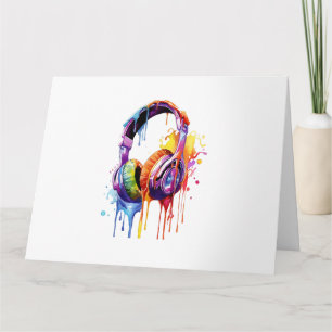 Tarjeta Olas de Sonido de Verano