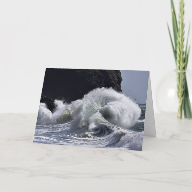 Tarjeta Olas épicas en decepción en el Cabo (Anverso)