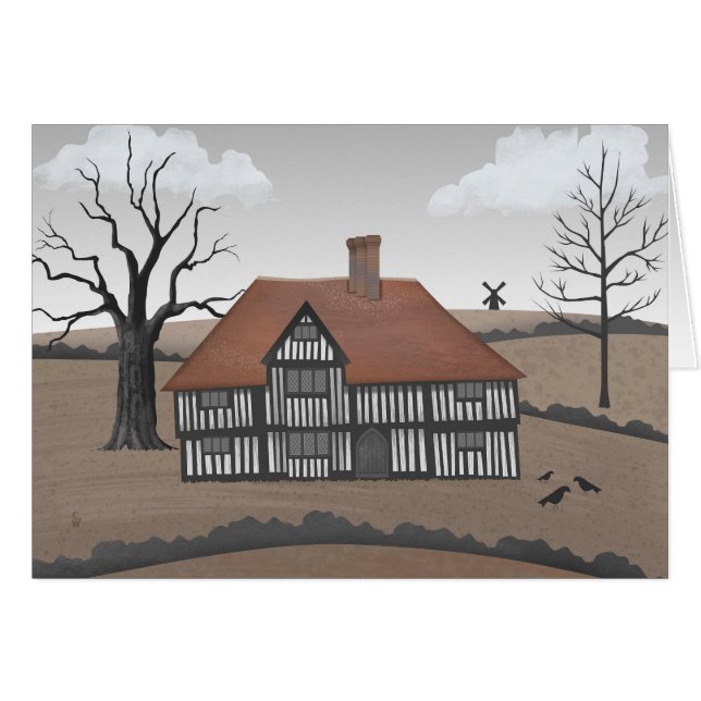 Tarjeta Old Crow Manor (Anverso (Horizontal))