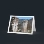 Tarjeta Old Domeño Castle, Valencia, Spain, Spanish<br><div class="desc">Old Domeño Castle,  Valencia,  Spain,  Spanish Greeting Card. You can easily customize this product for free if you would like to add wording or change the color of the background.</div>