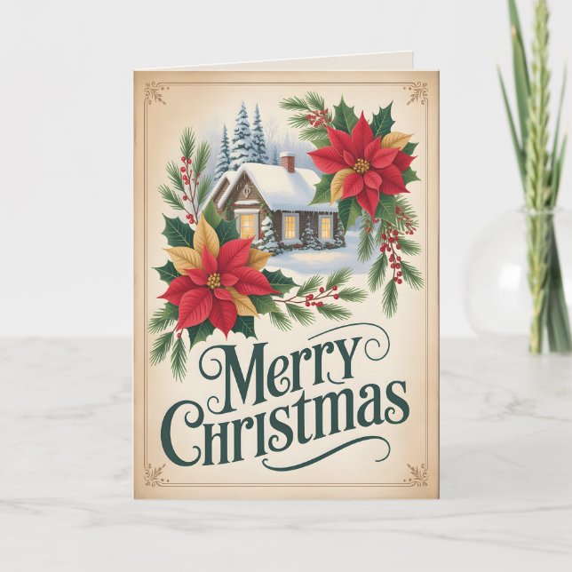 Tarjeta Old World Christmas Christmas 1 (Anverso)