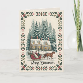 Tarjeta Old World Christmas Christmas 6