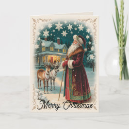Tarjeta Old World Christmas Christmas 7 Card
