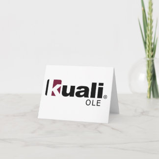 Tarjeta OLE Notecards
