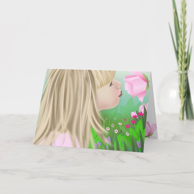 Tarjeta Olía A Los Rosas (Anverso)