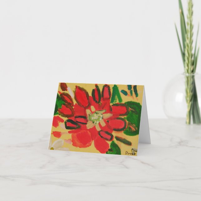 Tarjeta Olimpiadas especiales Southern California Notecard (Anverso)