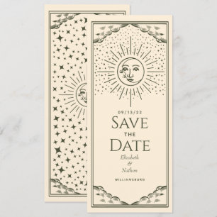Tarjeta Olive Sun and Moon Tarot Card Save the Dat