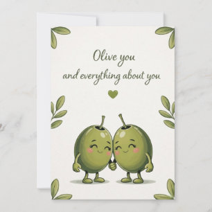 Tarjeta Olive You