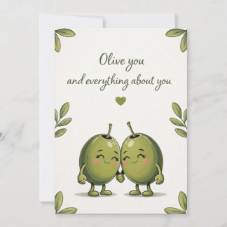 Tarjeta Olive You