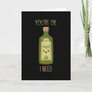 Tarjeta Olives Pun Funny