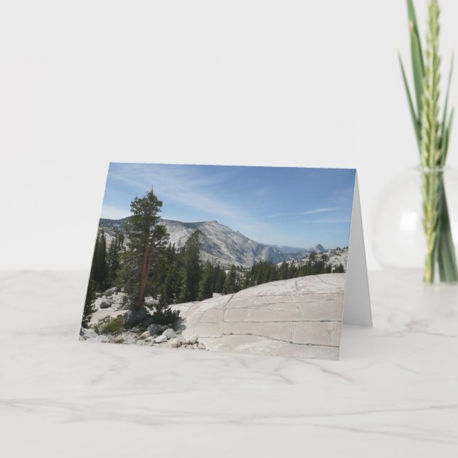Tarjeta Olmsted Point II del Parque Nacional Yosemite (Anverso)