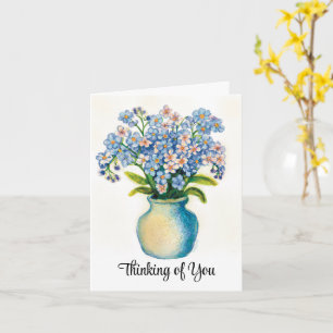 Tarjeta Olvídate De Que No Flores Piensan En Tu Solidarida