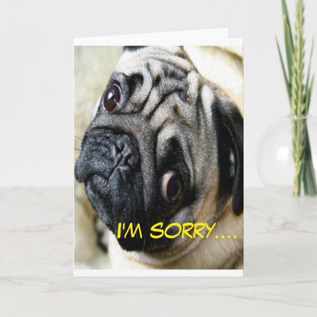 Tarjeta Olvidé tu cumpleaños (Anverso)