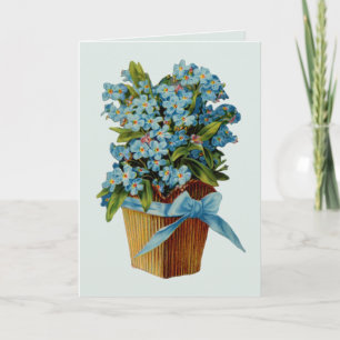 Tarjeta Olvídeme no las flores