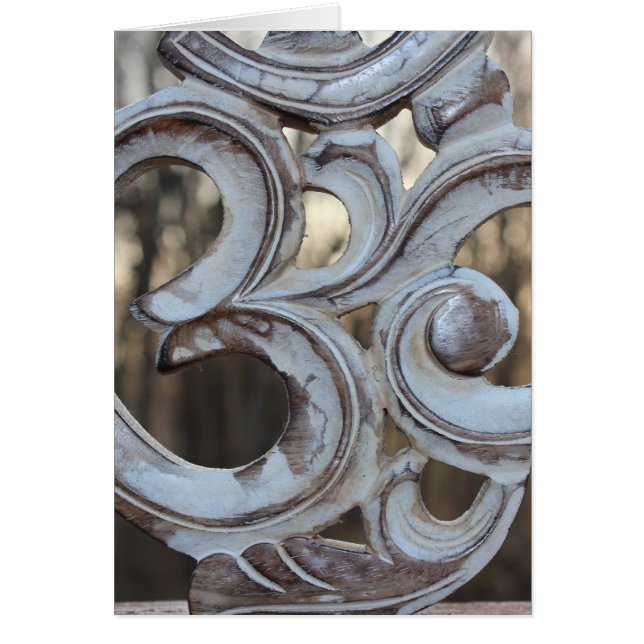 Tarjeta Om/ AUM (Frente)