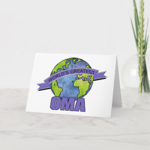 Tarjeta Oma más grande del mundo