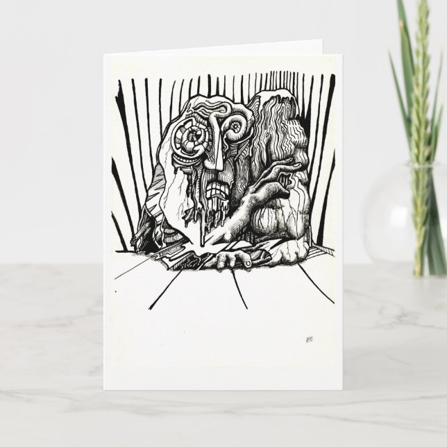 Tarjeta On Edge, por Brian Benson (Anverso)