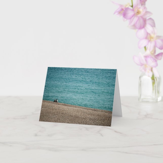 Tarjeta On the beach at Beer (Orquídea)