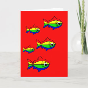 Tarjeta Oncor Hynchus Mykiss - trucha de Raibow