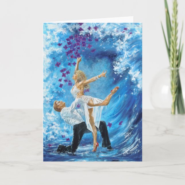 Tarjeta Onda azul (Anverso)