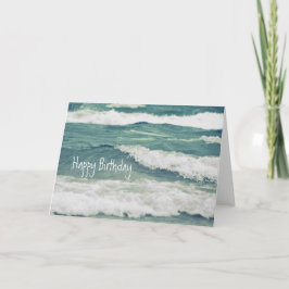 Tarjeta Ondas de balanceo del lago Michigan