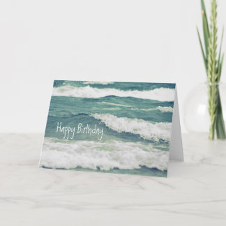 Tarjeta Ondas de balanceo del lago Michigan