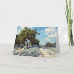 Tarjeta Onderdonk - Camino a través de los árboles,