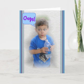 Tarjeta ¡Oooops!