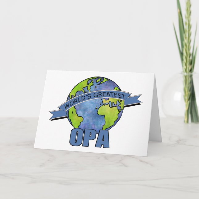 Tarjeta Opa más grande del mundo (Anverso)
