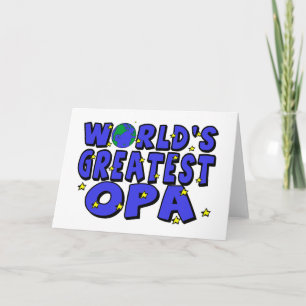 Tarjeta Opa más grande del mundo