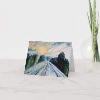Tarjeta Open Road Notecards