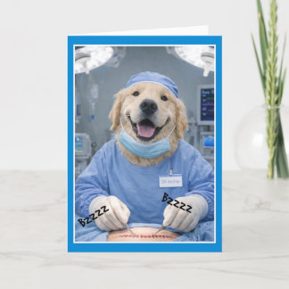 Tarjeta Operation Bzzzz Get Well Card SD-1