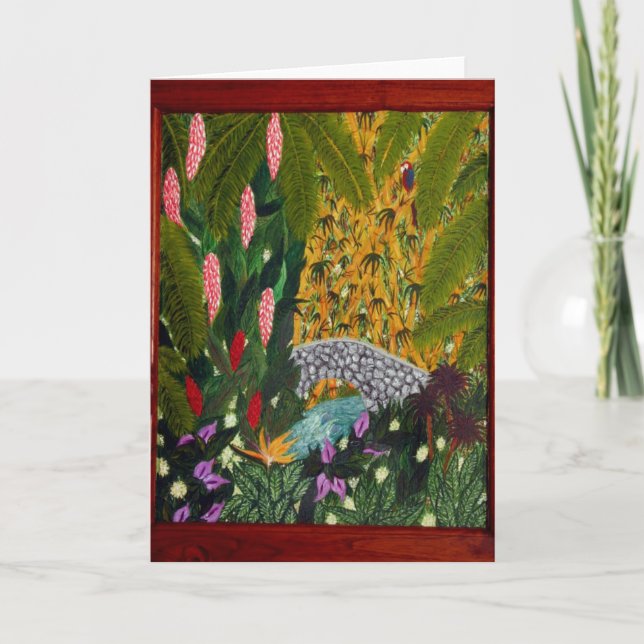 Tarjeta Opinión del ojo de pájaro (Anverso)