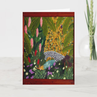 Tarjeta Opinión del ojo de pájaro